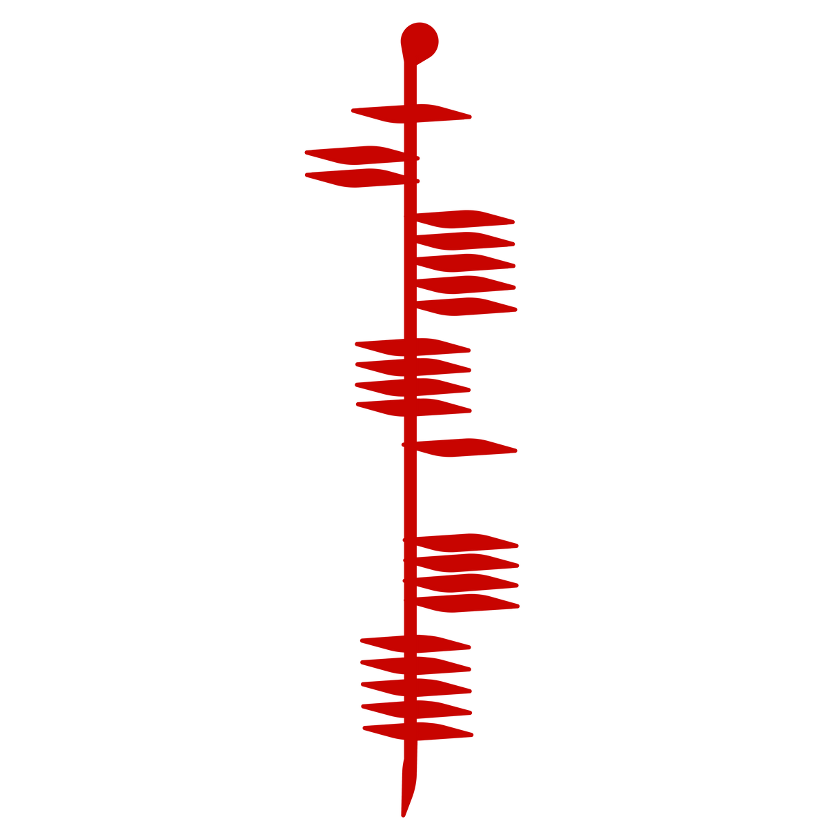 Yes Goddess (Celtic Ogham Script - IS BENDÍA)