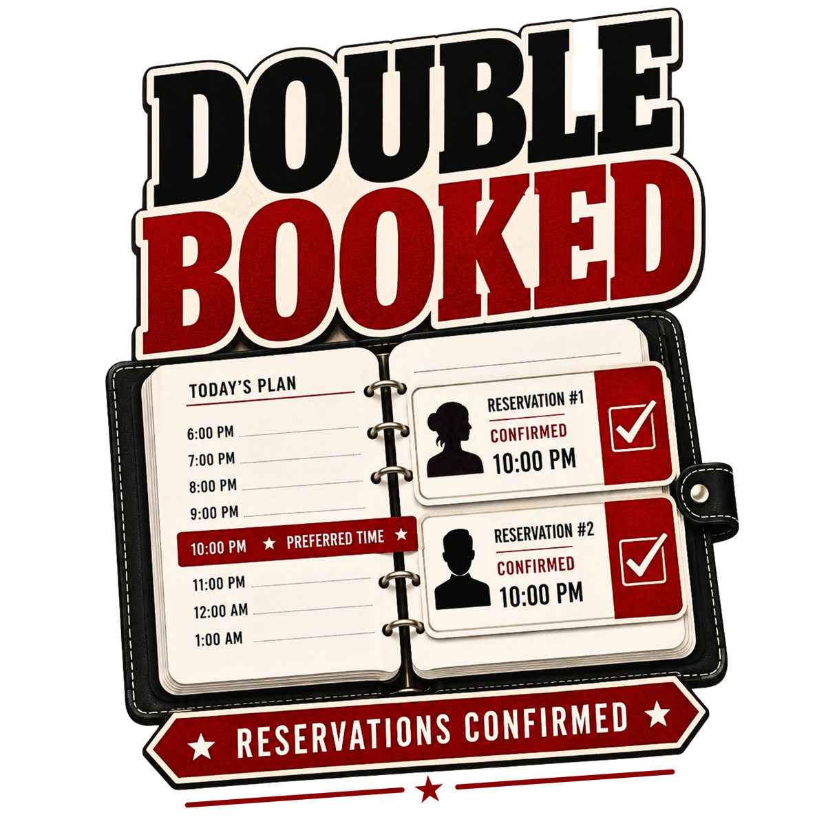 Double Booked (Me + MF Threesome)