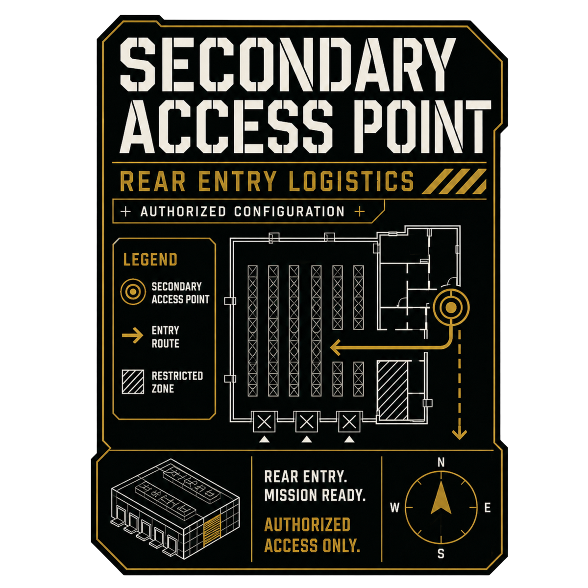 Secondary Access (Anal)
