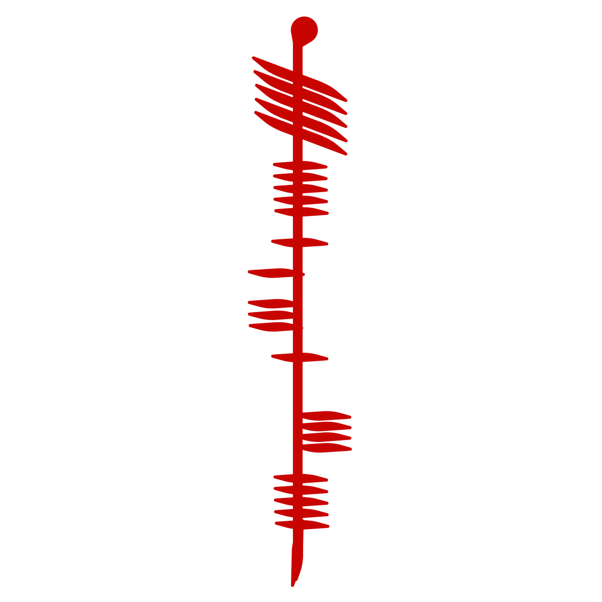 Yes Daddy (Celtic Ogham Script- IS ATHAIR)