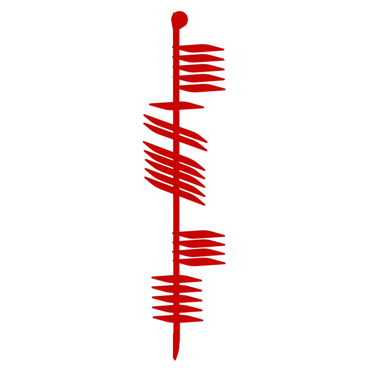 Yes my Queen (Celtic Ogham Script- IS RÍGAN)